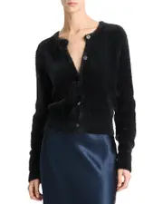 Vince Eyelash Cardigan