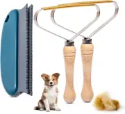 Pet Hair Removal Tool Set - Lint Remover, Carpet Scraper & Fur Cleaner