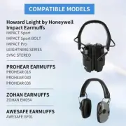 For Howard Leight By Honeywell Earmuff Impact Sport Headphone Covers
