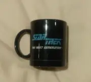VINTAGE Star Trek Coffee Mug The Next Generation 1992 Enterprise NOS