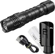Nitecore P10Ix Tactical Flashlight Floodlight, 4000 Lumen LED USB-C Rechargeable