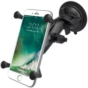 RAM-B-166-UN10U Car Suction Cup Windscreen Mount with Universal X-Grip Large Pho