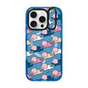 iPhone 16 Pro Impact Ring Stand Case MagSafe Compatible Baby Baby Baby(BLUE&PINK) by TARO OONO