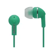 Moki Dots Noise Isolation On The Go Portable Music Earbuds - GREEN