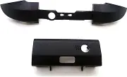 Lb Rb Bumper Button Home Guide Surround Replacement Compatible with Xbox Series S Controller Black (1pc)