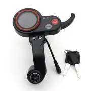 Ergonomic Design Thumb Throttle LCD Display for KUGOO Electric Scooter 6 Pins