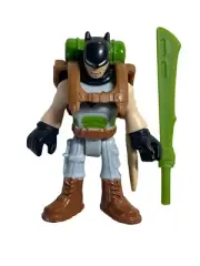 2018 IMAGINEXT DC Super Friends BATMAN/JUNGLE GEAR Loose 3" Figure FISHER-PRICE