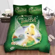 v3771 Bed Sheets Tinkerbell Enter The World Of Fairies Duvet Cover Set Bed Linen Bed Sheets IU3771