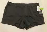 NWT Volcom Frochickie 3" Women's Walk Shorts 31 B0912106 SR$40 Black