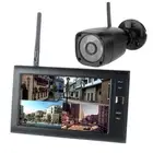 Wireless Security Camera DVR System With 720P Camera And 7in LCD Monitor Man Kit