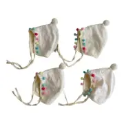 Spring Autumn Baby Fetal Hat Ear Protections Caps for 0-36 Month Infants Fashion