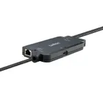 TAA KVM Dock USB-C® to (1) DP/USB-B Cables w/ RJ45 and Power