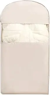 [Generic] Travel Garment Bag - Long Dress Storage Pack - Multifunctional Dustproof Garment Protective Bag with Compression Zipper for Travel Moving Airplane Laundry Closet Packing