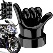 Rubber Valve Caps | 4Piece Tire Stem Caps Middle Finger Valve Caps | Rubber Tire Caps Funny Seal Air Caps for Car & Trucks