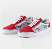 Size 10 - Vans Market Old Skool Racing Red/True White New In Box SKU-VN0A5KRFB62