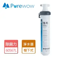 在飛比找momo購物網優惠-【PureWOW】UF中空絲膜淨水器(FX-15)