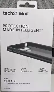 Tech 21 EVOCHECK Case BLK For LG G6 - Black