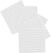 GRIRIW 500pcs Round Double-Sided Tape Stickers No Trace Adhesive Dots for Arts Crafts Indoor/Outdoor Use Acrylic Removable Glue Points