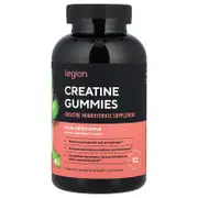 Legion Athletics, Creatine Gummies, Sour Green Apple, 120 Gummies