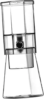 [Qianly] Iced Coffee Maker Glass Coffee Pitcher Iced Coffee Brewer Glass Coffee Pot for Party, Clear