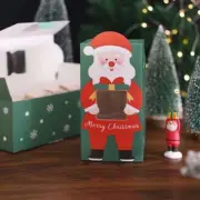 Christmas Candy Cookie Boxes Party Gift Box Bakery Cupcake Muffin Cake Box X 2pc