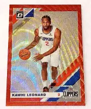 Kawhi Leonard 2019-2020 Donruss Optic Tmall Red Wave Prizm #30 Hot