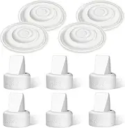PumpMom Pump Parts for Spectra S1 Spectra S2 Spectra 9 Plus, Compatible with Spectra Duckbill Valve and Silicone Membrane Replace Spectra S2 Replacement Parts Not Original Spectra Pump Parts