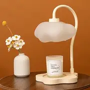 Candle Warmer Lamp with Timer, Adjustable Height Dimmable Candle Lamp Warmer Electric Candle Warmer Compatible with Small and Large Candles, Candle Melter for Bedroom Home Decor Gifts for Mom