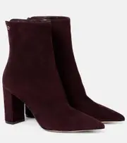 [Gianvito Rossi] Gianvito Rossi Lyell suede ankle boots AU 9 burgundy