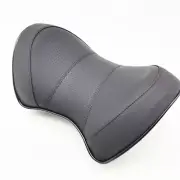 Memory Foam Car Seat Headrest Pad Leather Neck Pillow Head Rest Support Cushion (for: Audi)