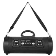 Wireless Bluetooth Portable Speakers Stereo Bass USB TF Radio Outdoor Subwoofer - Black