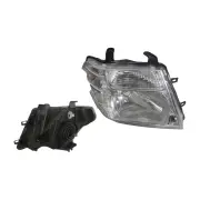 Superspares Right Headlight for Nissan Navara D40 Spain Built 02/2010-04/2015