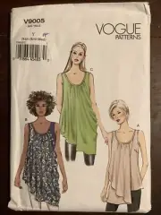 New VOGUE Misses Top Pattern No. 9005 Size 4/6 - 12/14 (Xsm- Med)