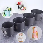1pc Round Cake Tin Mold Non Stick Coated Spring Form Loose Base Baking Pan Tray