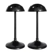 2 Pcs Wig Mannequin Head Stand Kaleidoscope Kit Mini Rotating Bean Cube Woman