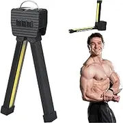 Gym Lamp for Posing, Magnetic Gym Light, Portable LED Flashlight Rechargeable Foldable Worklight with Hanging Hook for Posing, Exercising, Content Creating(1pc)