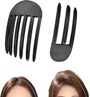 TELAIN Wind Shaping Comb Set for Voluminous Hairstyles, 2-Piece Set with 3 and 6 Teeth Comb, Effortless Hair Styling for Men and Women, Ideal for Fluffy Ponies