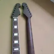 22 Frets Strat Electric Guitar Neck Wenge Fingerboard for Fender ST Replacement