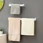 Wall-mounted Towel Rack with Edges Versatile for Towels Robes More