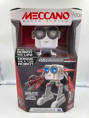 2016 New Meccano Maker System Tech Micronoid Socket Spin Master Programmable