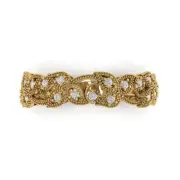 0.05 Round Cut Anniversary Designer Bridal Wedding Promise Ring 14k Yellow Gold