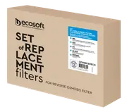 Ecosoft Annual Drinking Pack of 5 Replacement Filters For StandardPro Reverse Osmosis