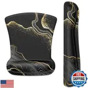 ITNRSIIET Mouse Pad Wrist Support Keyboard Wrist Rest Pad Ergonomic Mousepad