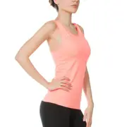 Jerf Womens Albany Coral Seamless Active Tank with Bra