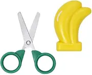 1 Pc Fruits Shape Scissors with Magnet Refrigerator Subsidies Paper-Cut Sewing Tool DIY Home Cutting zhengpingpai (Color : Banana)