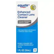 Equate Enhanced Contact Lens Cleaner, Step 1, 1 fl. Oz.