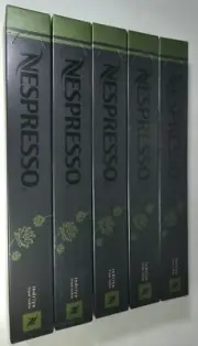 Nespresso 5 Sleeves Indriya Coffee Espresso Original Line OL Pods,Read