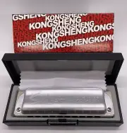 Kongsheng Solist High Quality 10 Hole Diatonic Harmonica Key Bb