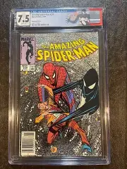 Amazing Spider-man 258 7.5 CGC Black Suit Revealed as Symbiote Marvel KEY Custom