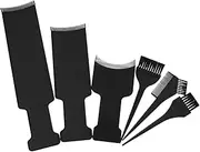 MUSISALY Hair Coloring Kit Brush 6 Pcs Highlights Plates Professional Tool Set Easy Application for Home Salon